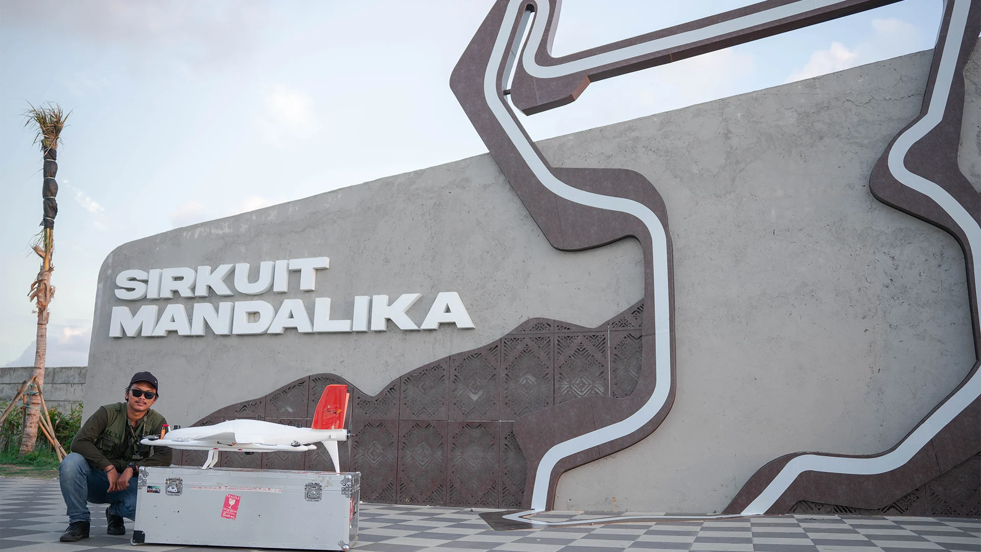 Foto Udara Dukung Pengembangan Kawasan Mandalika
